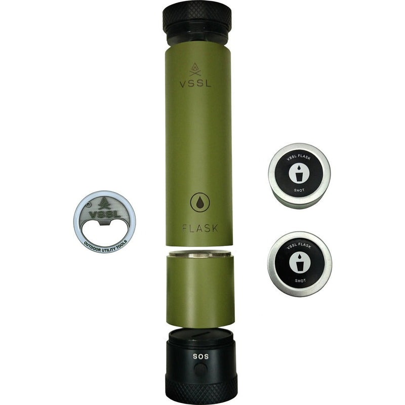 VSSL Flashlight Flask | Green