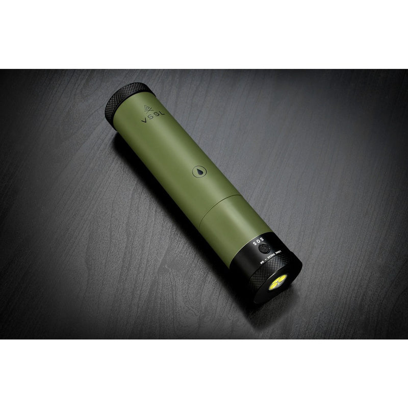 VSSL Flashlight Flask | Green