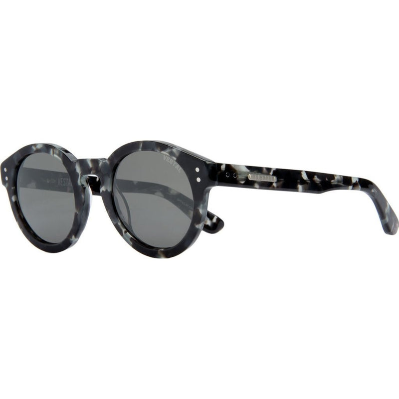 Vestal Naples Sunglasses | Black Tortoise/Grey/Silver VVNA003