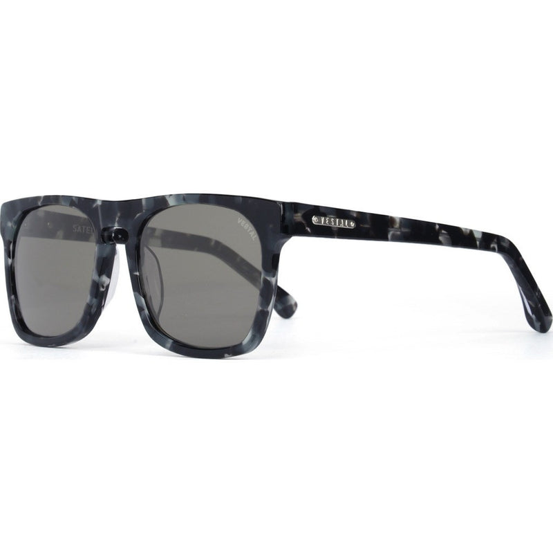 Vestal Satellites Sunglasses | Black Tortoise/Grey/Silver VVSA009
