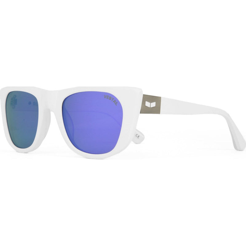 Vestal St. Jane Sunglasses | Matte White/Purple Mirror/Silver VVSJ014