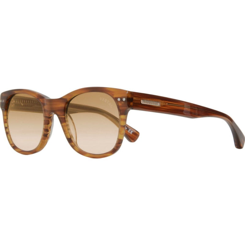 Vestal Unions Sunglasses | Striped Cola/Brown-Red Gradient/Gold VVUN001