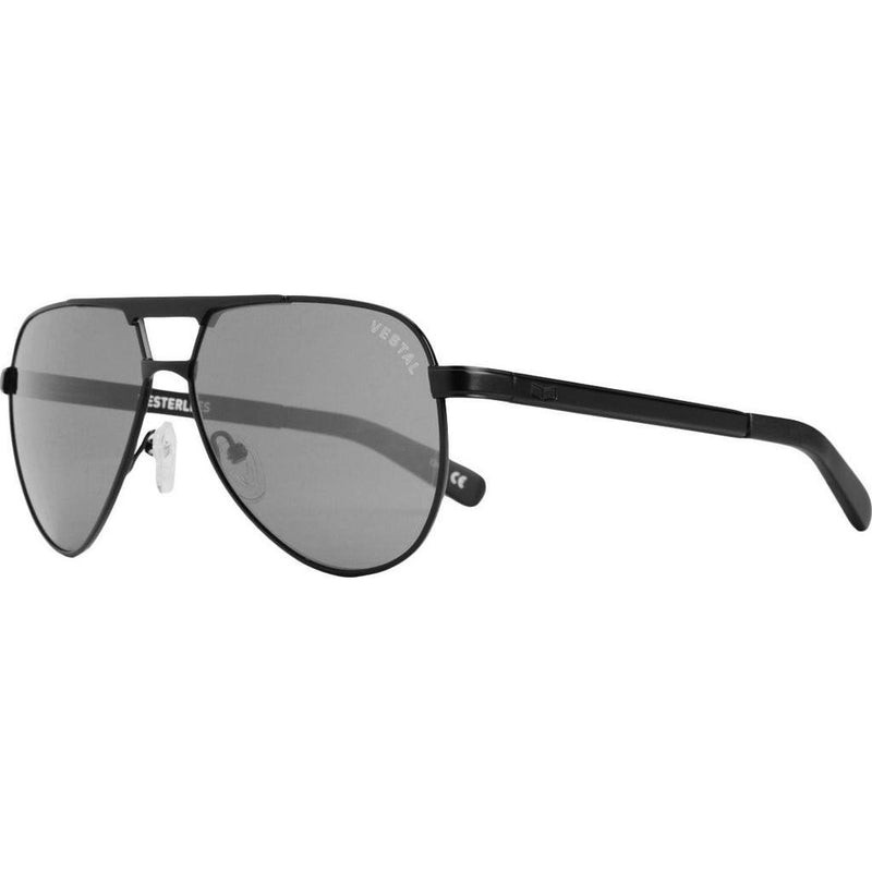 Vestal Westerlies Sunglasses | Black Leather/Grey VVWS012