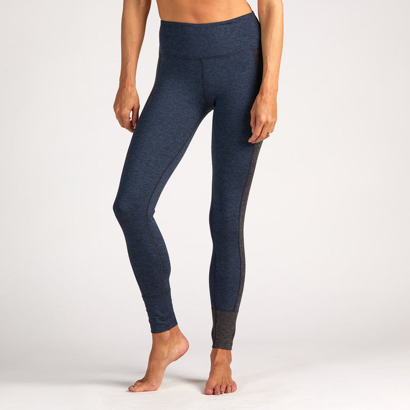 Vuori Women's Asymmetric Block Leggings | Midnight