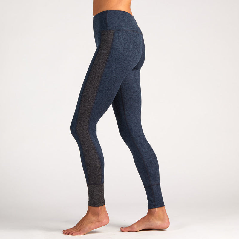 Vuori Women's Asymmetric Block Leggings | Midnight