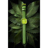Hygge Väri Forest Green Watch | Green Leather