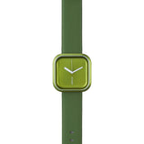 Hygge Väri Forest Green Watch | Green Leather