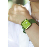 Hygge Väri Forest Green Watch | Green Leather