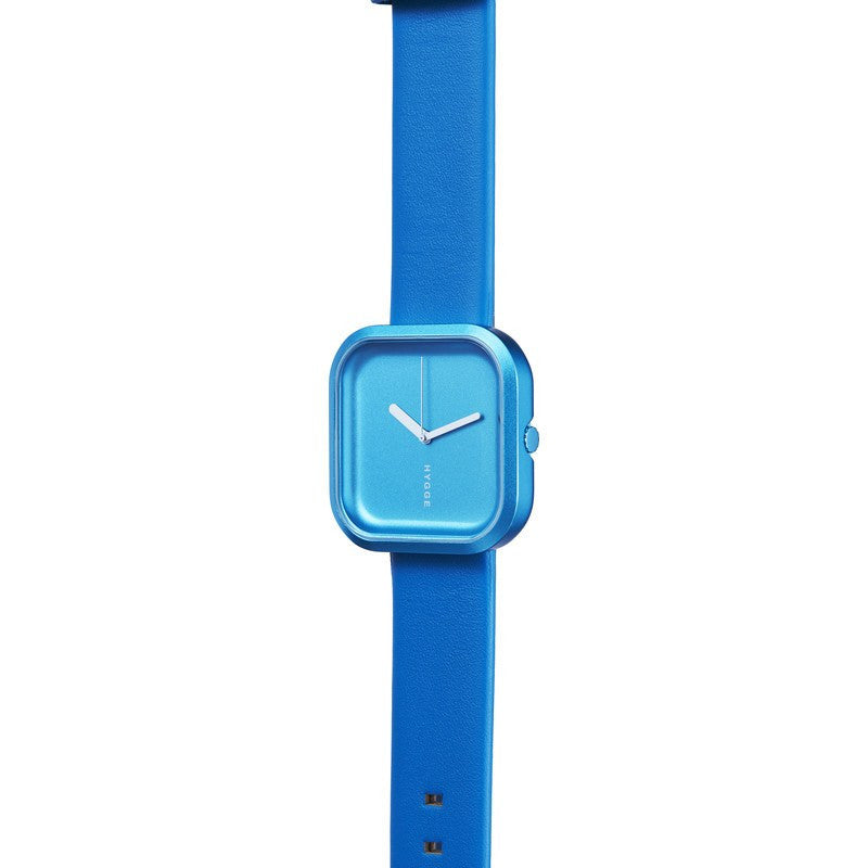 Hygge Väri Ocean Blue Watch | Blue Leather