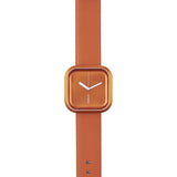 Hygge Väri Sunset Orange Watch | Orange Leather