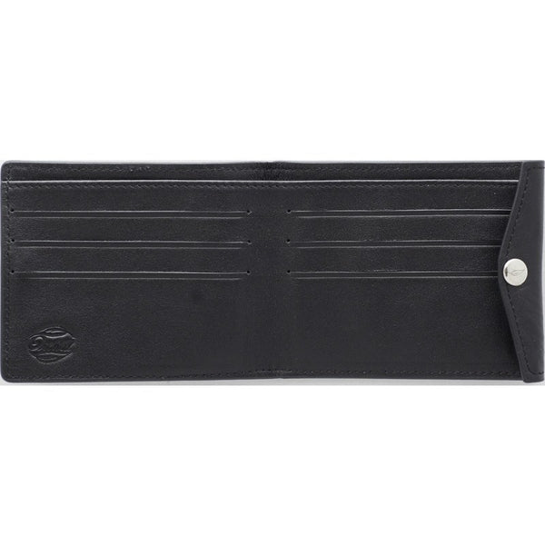 Orchill Vault Bi-Fold Snap Closure Wallet | Black