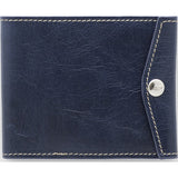 Orchill Vault Bi-Fold Snap Closure Wallet | Blue/Brown