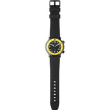Armogan Syracuse N24 Diving Watch | Yellow/Black Steel SYB22N7Y2