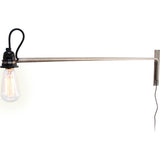 Gus* Modern Vintage Swing Arm Wall Lamp | Stainless Steel ACLTVSAL