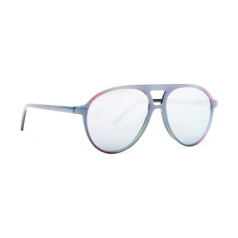Diff Eyewear Jett Sunglasses | Rainbow + Lavender Flash