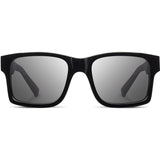 Shwood Haystack Acetate Fifty Fifty Sunglasses | Black & Elm Burl / Grey