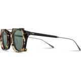 Shwood Kennedy Sun Clip Sunglasses | City Black/Matte Havana Acetate -G15 Polarized  WAK4BMHCFP