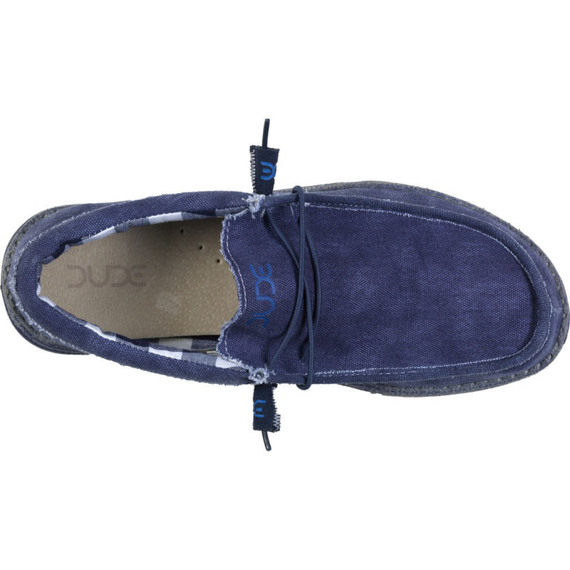 Hey Dude Wally Canvas  Shoes | Blue