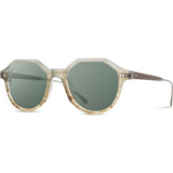 Shwood Powell Sunglasses | Boardwalk/Matte Sliver/Ebony -G15 Polarized  WAP2B5EBFP