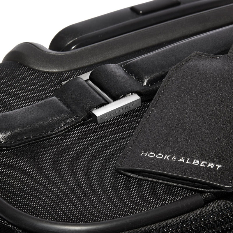 Hook & Albert Garment Luggage Carry-On Suitcase | Black