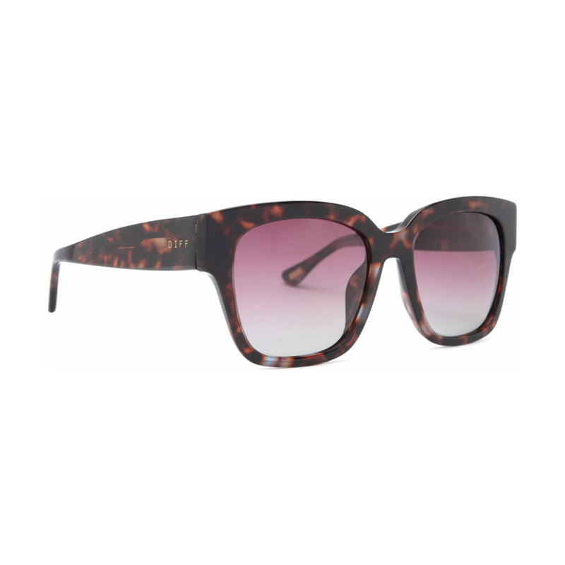 Diff Eyewear Bella Ii Sunglasses | Wine Tortoise + Wine Gradient Lens