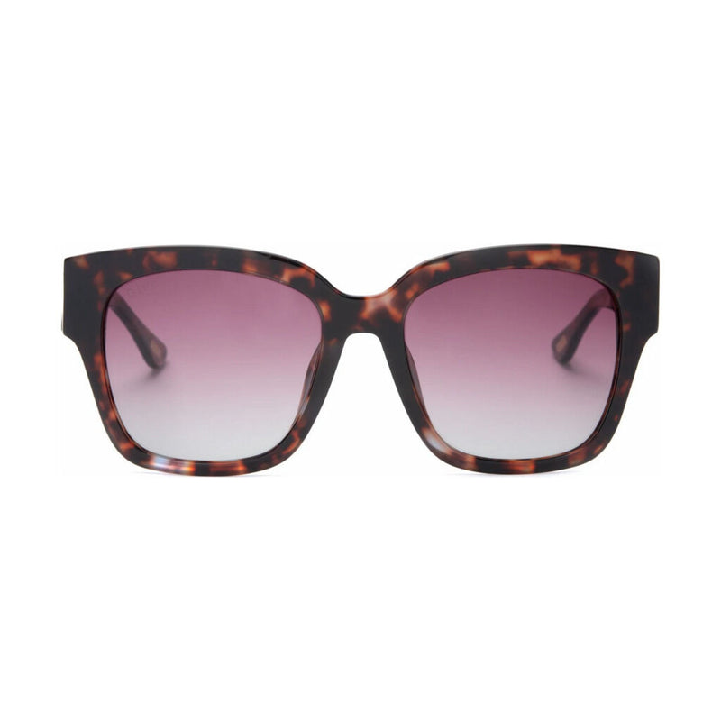 Diff Eyewear Bella Ii Sunglasses | Wine Tortoise + Wine Gradient Lens