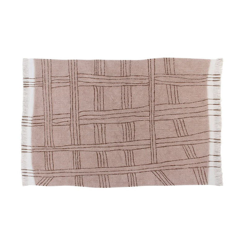 Lorena Canals Shuka Woolable rug | Dusty Pink