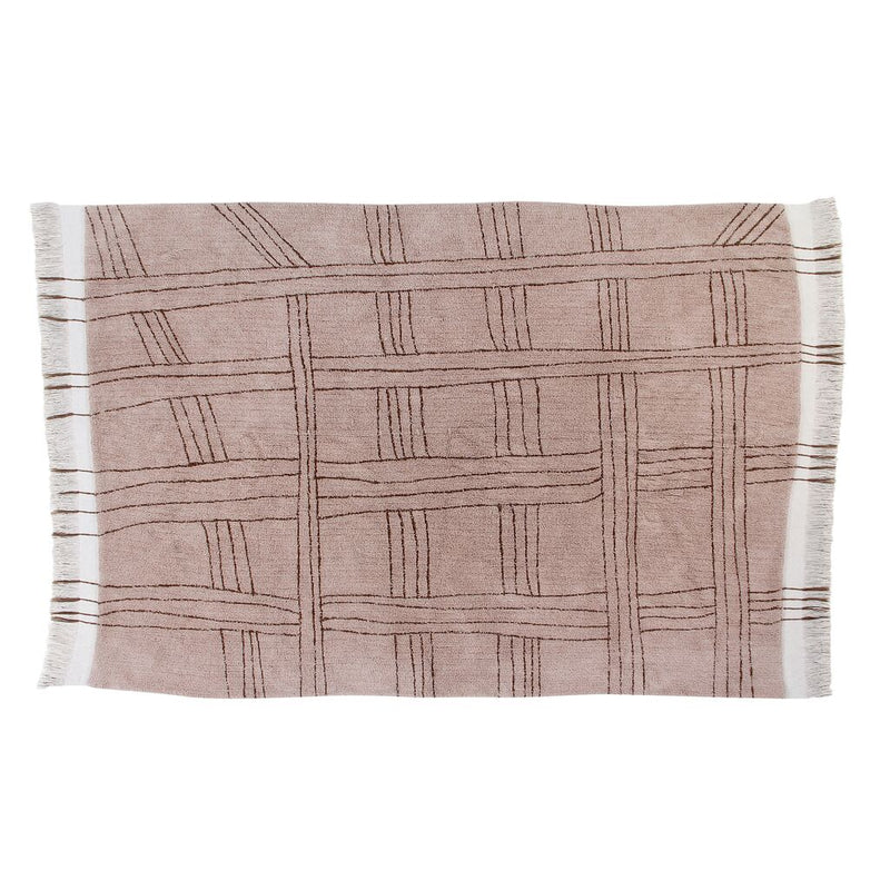 Lorena Canals Shuka Woolable rug | Dusty Pink