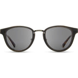 Shwood Ainsworth Sunglasses | Distressed Dark Walnut/Antique Brass -Grey Polarized WOADDWGP