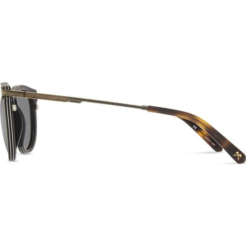 Shwood Keller Sunglasses | Distressed Dark Walnut -Grey Polarized  WOKDDWGP