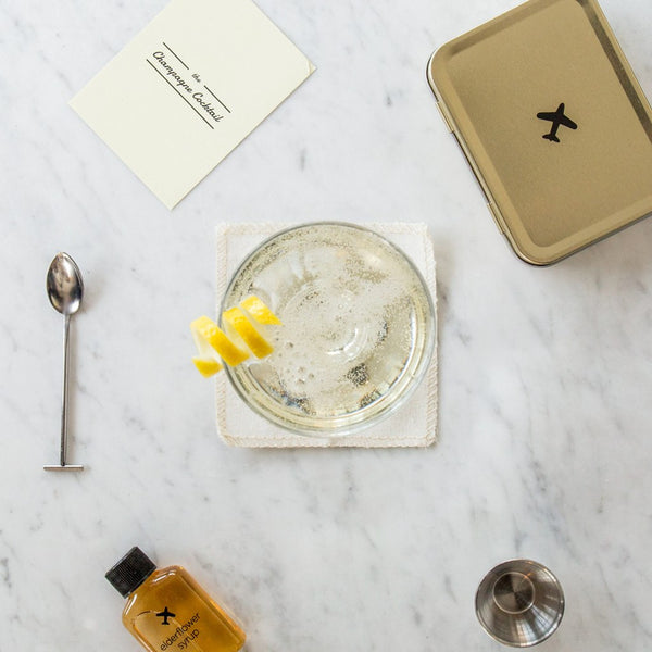 W&P Design Carry-on Cocktail Kit | Champagne Cocktail MAS-CARRYKIT-CC