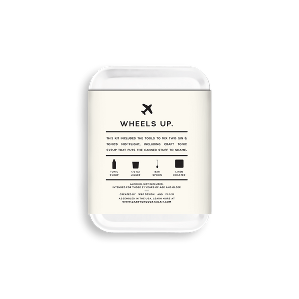 W&P Design Carry-on Cocktail Kit | Gin & Tonic MAS-CARRYKIT-GT