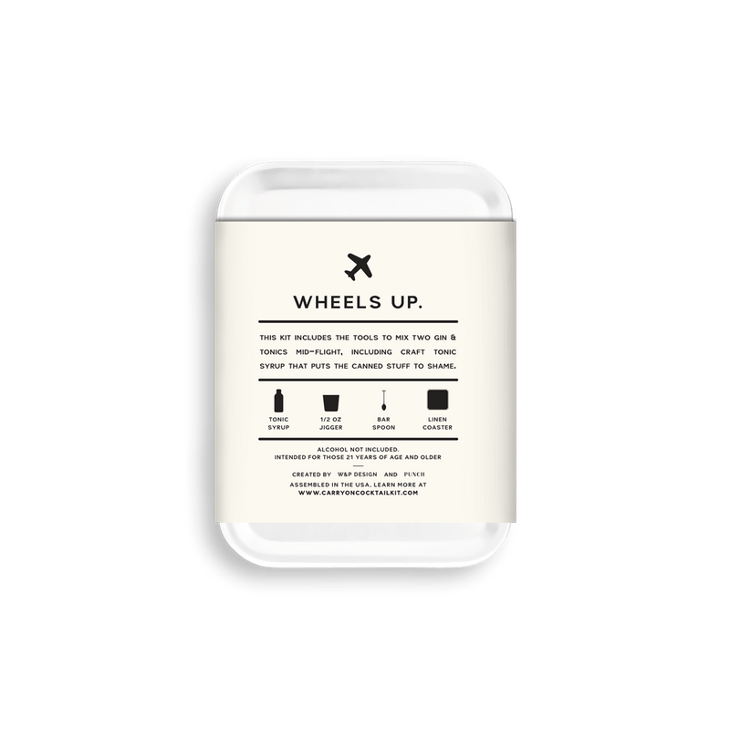 W&P Design Carry-on Cocktail Kit | Gin & Tonic MAS-CARRYKIT-GT