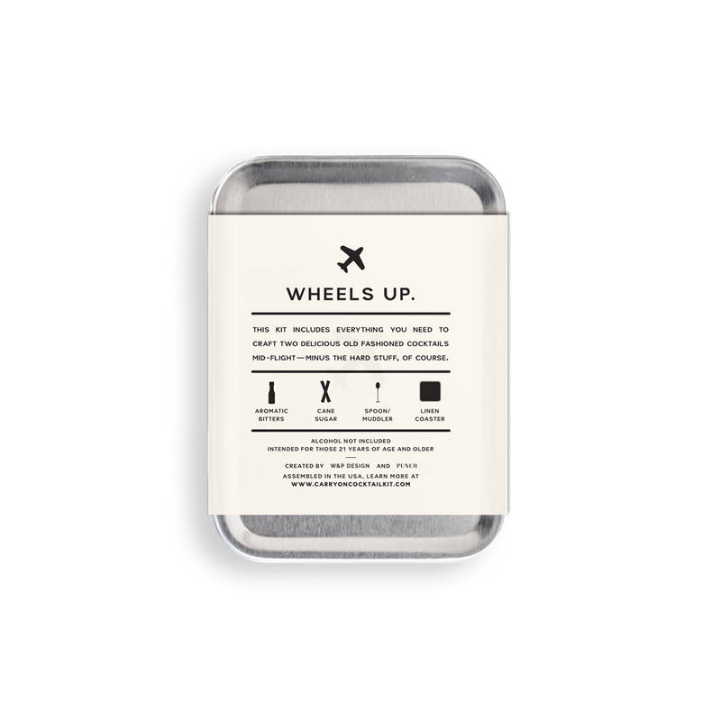 W&P Design Carry-on Cocktail Kit | Old Fashioned MAS-CARRY-KIT