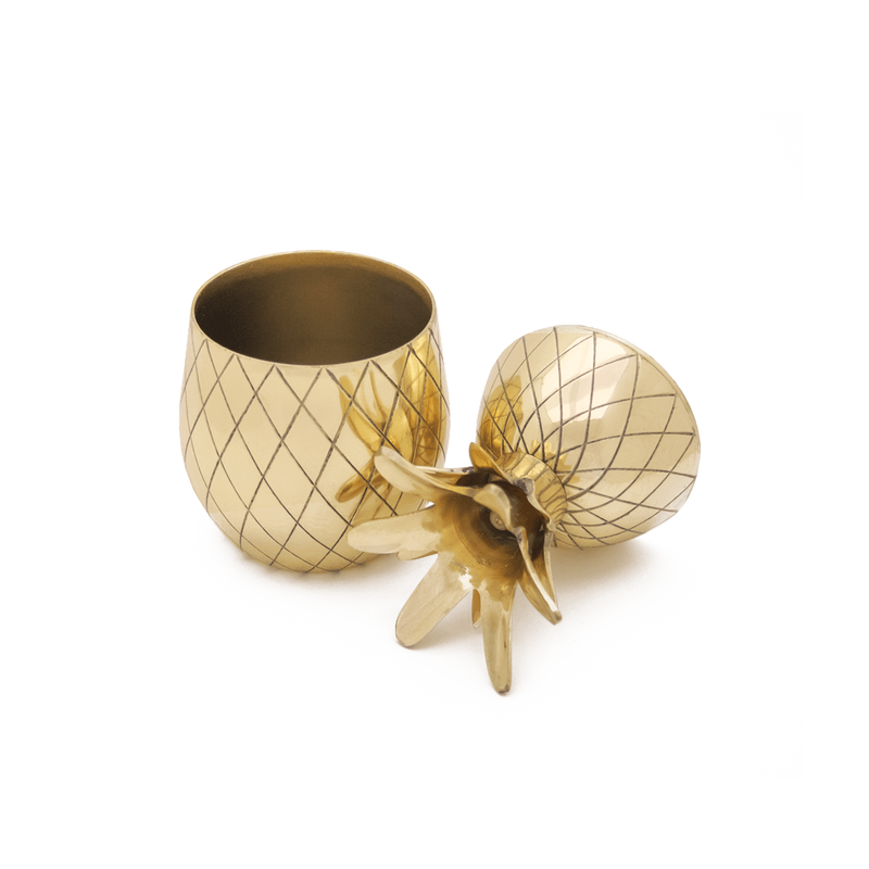 W&P Design Pineapple Tumbler | Gold MAS-PINEG-12