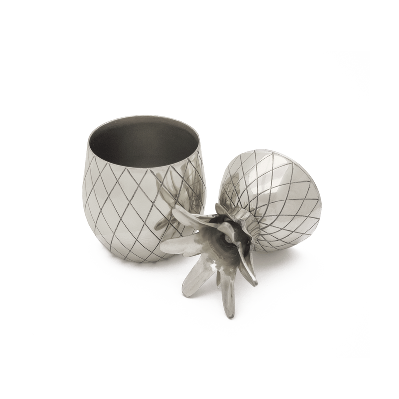W&P Design Pineapple Tumbler | Silver MAS-PINES-13