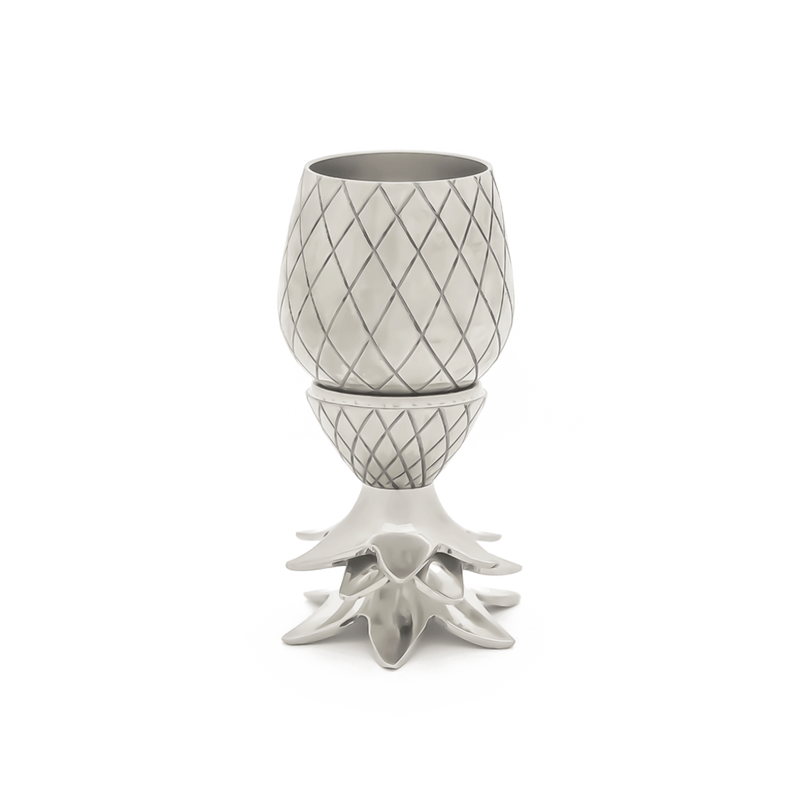 W&P Design Pineapple Shot Glass Set | Silver MAS-PINES-2