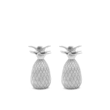 W&P Design Pineapple Shot Glass Set | Silver MAS-PINES-2