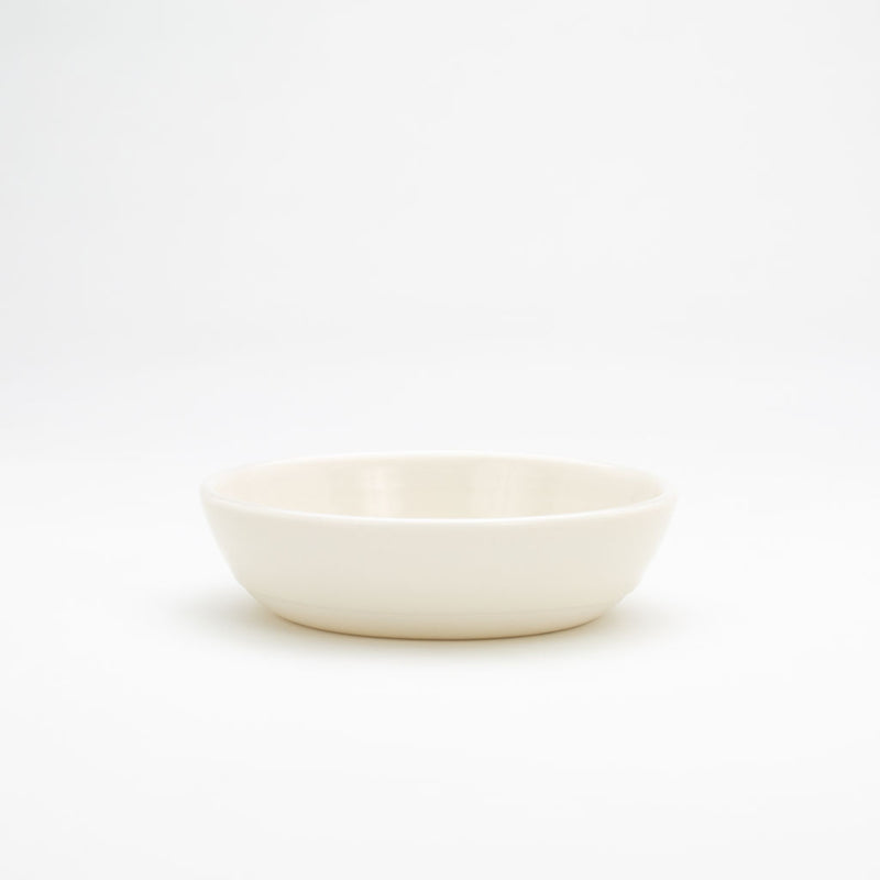 WRF Lab Lumen Medium Salad Plate / Silver Accent