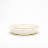 WRF Lab Lumen Small Salad Plate / Silver Accent