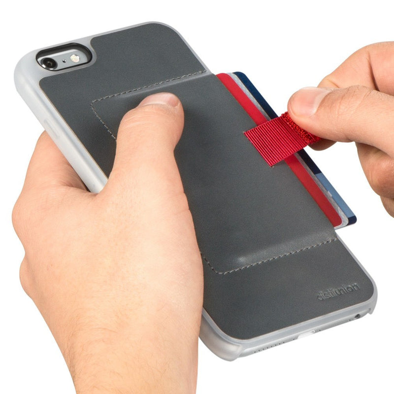 Distil Union Wally iPhone 6/6s Plus Wallet Case | Astronaut Gray WTP6P3