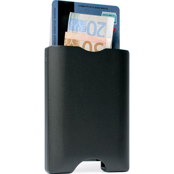Walter Wallet Aluminum Cardhold Wallet | Matte Black AW001