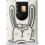 Walter Wallet Nozzman Special Edition Rabbit Wallet | Bright White