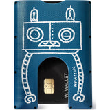 Walter Wallet Nozzman Special Edition Robot Wallet | True Blue