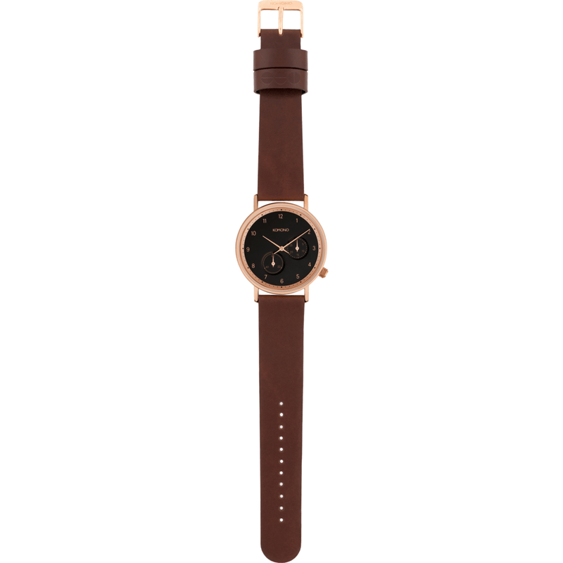Komono Walther Watch | Burgundy KOM-W4003