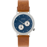 Komono Walther Watch | Cognac KOM-W4001