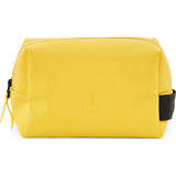 RAINS Waterproof Wash Bag | Yellow 1558 04 Small
