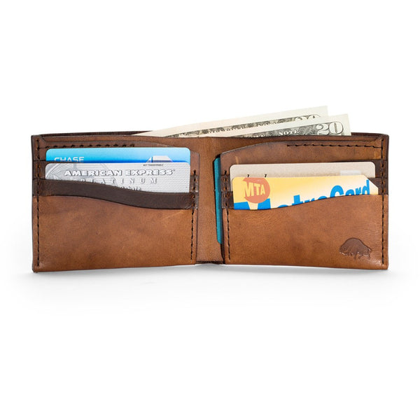 Ezra Arthur No. 8 Wallet | Whiskey CW802