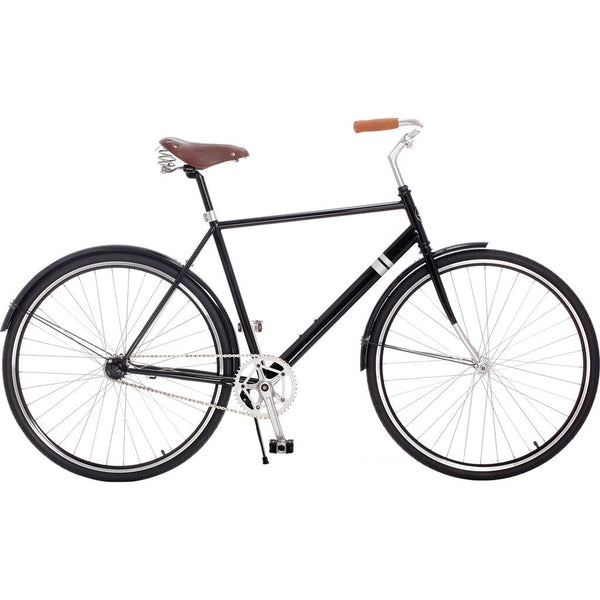 Sole Bicycles Windward City City Cruiser Bike | Gloss Black/Silver Accents  CTB 001-50