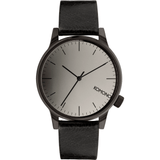 Komono Winston Mirror Watch | Black/Black KOM-W2890